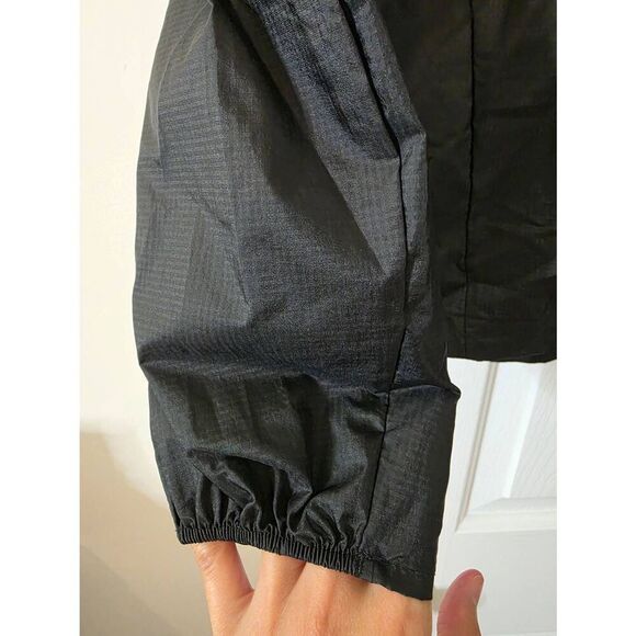 Patagonia Light Weight Windbreaker Black Jacket with customized logo XS - Picture 4 of 8